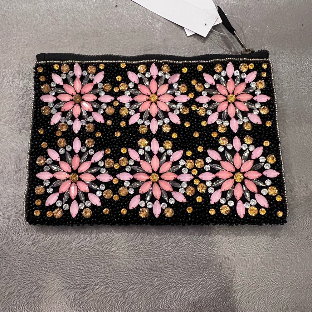 G-list clutch/pocketbook. Black and Pink